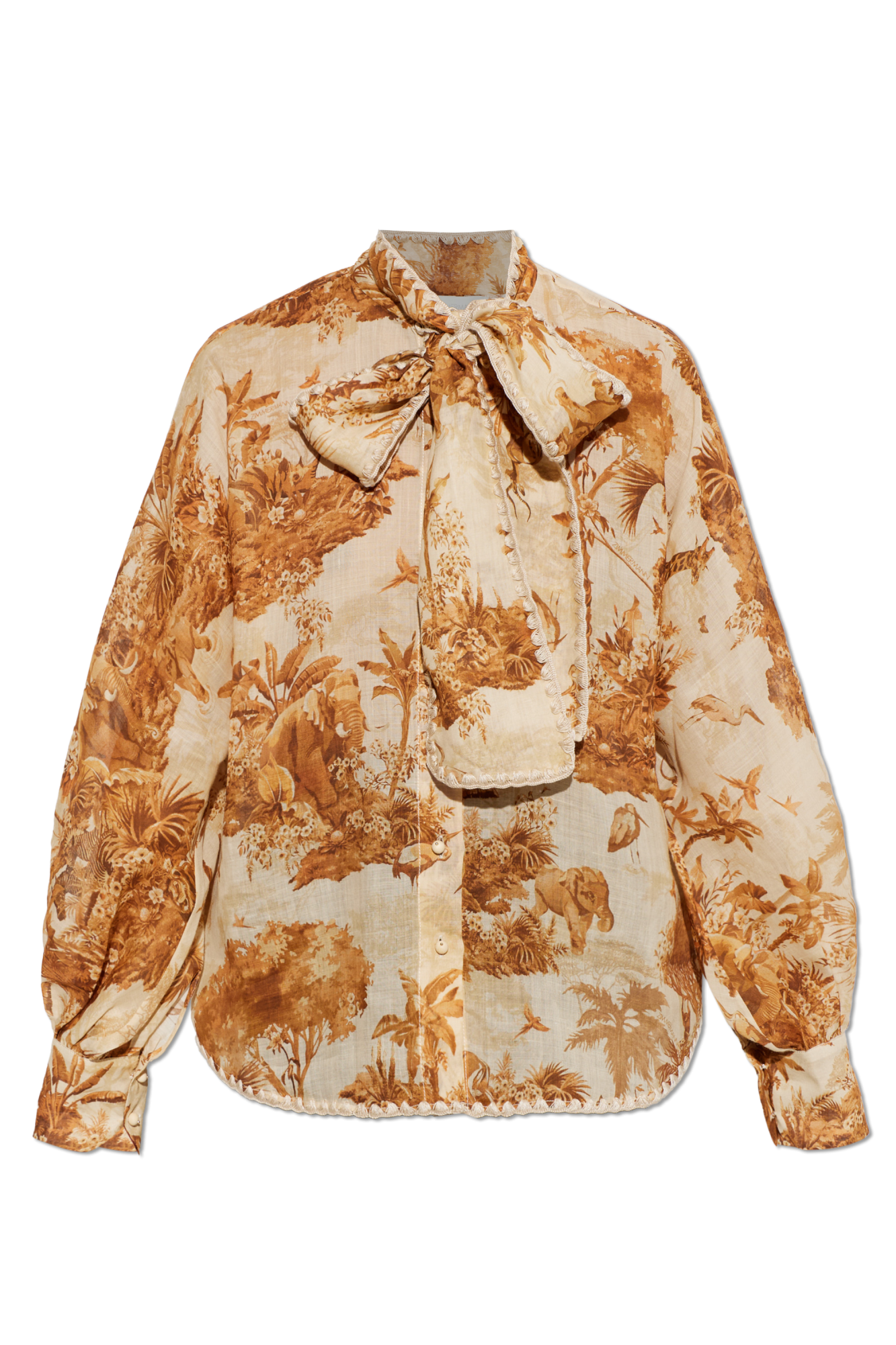 Zimmermann Shirt with floral motif | Women's | Vitkac